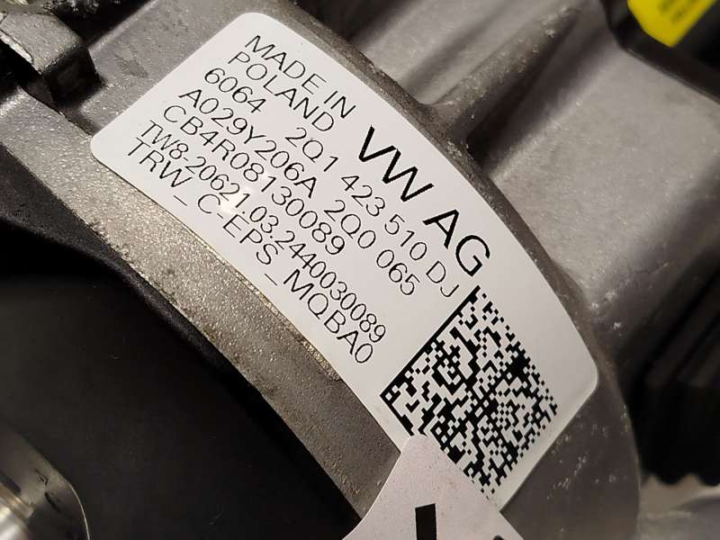 Recambio de columna direccion para volkswagen t-cross (c11, d31) 1.0 tsi referencia OEM IAM 2Q1423510DJ 2Q1909144AM 5