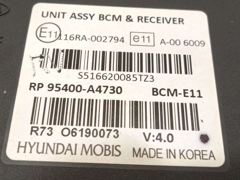 Recambio de modulo electronico para kia carens iv 1.7 crdi referencia OEM IAM 95400A4730 - Blanco 4