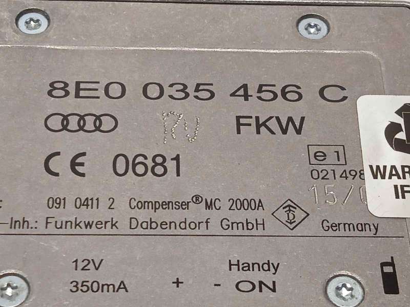 Recambio de modulo electronico para audi q7 (4l) 3.0 tdi referencia OEM IAM 8E0035456C - Negro 4