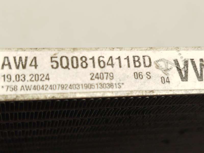 Recambio de condensador / radiador aire acondicionado para volkswagen t-cross (c11, d31) 1.0 tsi referencia OEM IAM 5Q0816411BD 2