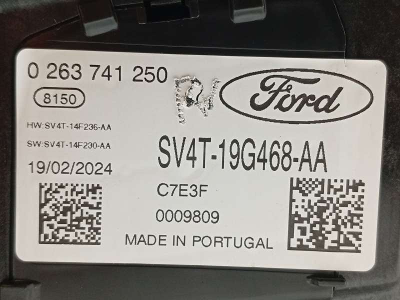 Recambio de pantalla multifuncion para ford kuga iii (dfk) 2.5 fhev referencia OEM IAM SV4T19G468AA 2812392 0263741250 - Azul 6