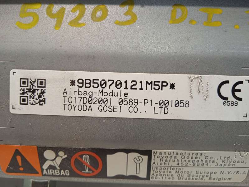 Recambio de airbag delantero izquierdo para toyota rav 4 v (_a5_, _h5_) 2.5 hybrid awd (axap54) referencia OEM IAM 9B5070121M5P - Rojo 6