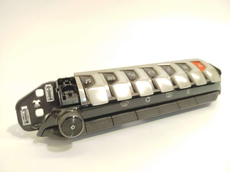 Recambio de mando climatizador para peugeot 3008 ii suv (mc_, mr_, mj_, m4_) 1.5 bluehdi 130 referencia OEM IAM 98249153DX 2