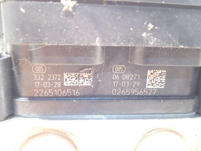 Recambio de abs para renault kadjar tech road referencia OEM IAM 476605200R 0265956527 269829 5