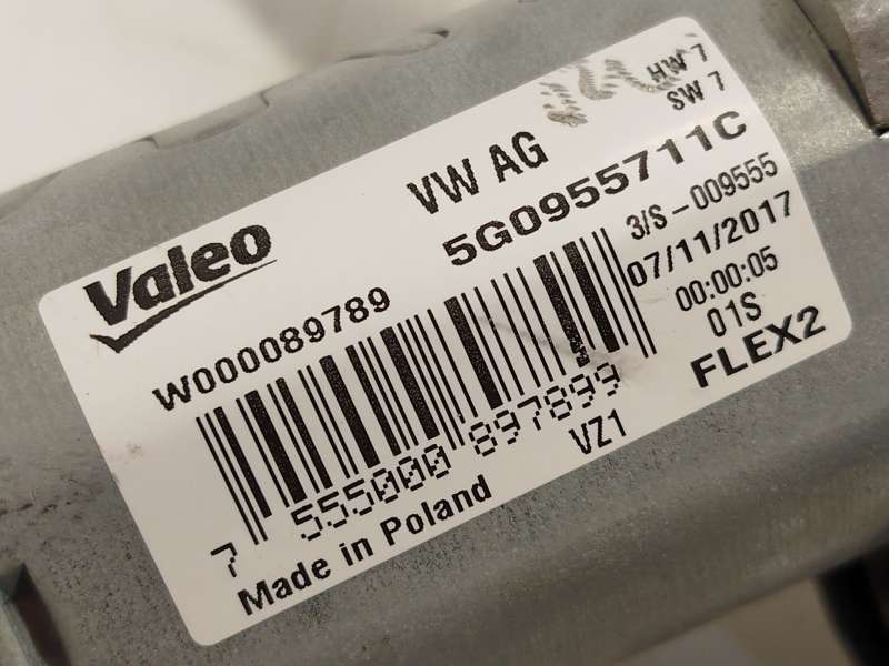 Recambio de motor limpia trasero para volkswagen touran (5t1) 1.6 tdi referencia OEM IAM 5G0955711C  W000089789 - Azul 4