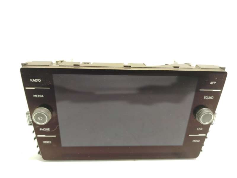 Recambio de pantalla multifuncion para volkswagen touran (5t1) 1.6 tdi referencia OEM IAM 5G6919605A  A2C15166200 - Azul 3