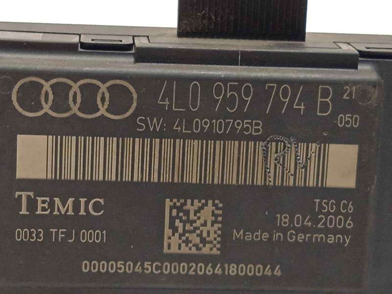 Recambio de modulo confort para audi q7 (4l) 3.0 tdi referencia OEM IAM 4L0959794B - Negro 3