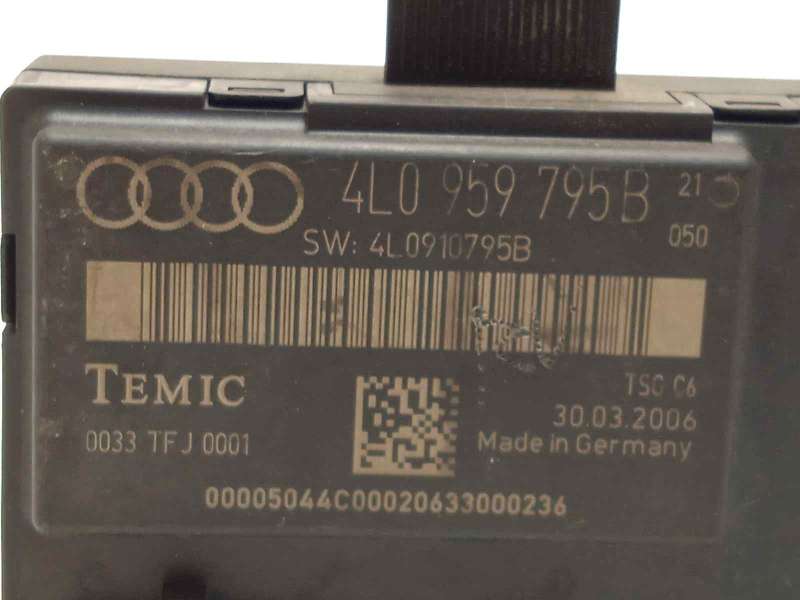 Recambio de modulo confort para audi q7 (4l) 3.0 tdi referencia OEM IAM 4L0959795B - Negro 3