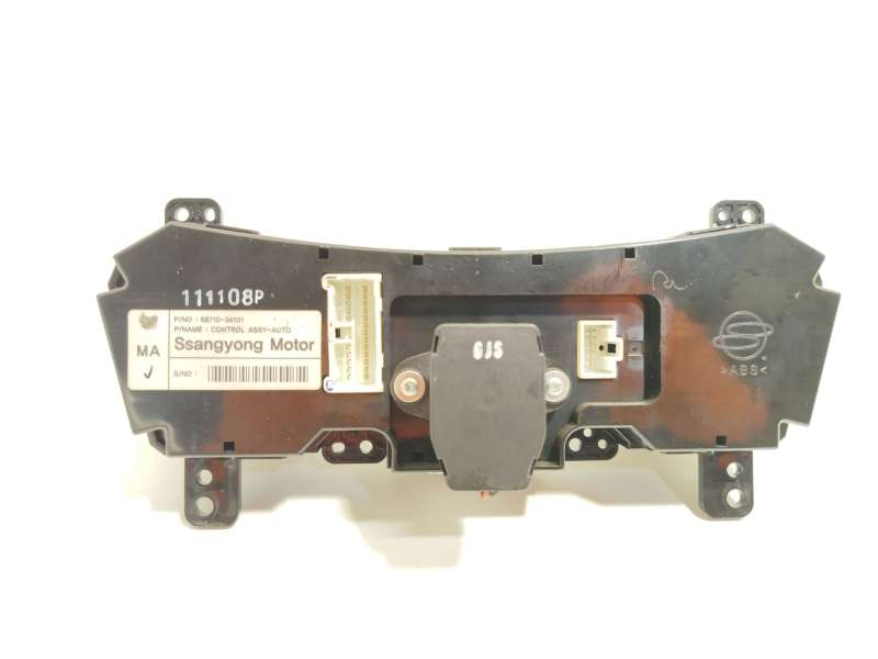 Recambio de mando climatizador para ssangyong korando (ck) 2.0 e-xdi referencia OEM IAM 6871034101 - Negro 4