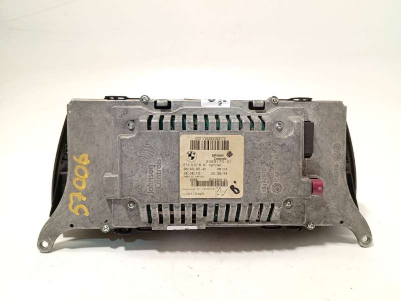 Recambio de pantalla multifuncion para bmw x5 (e70) xdrive 40 d referencia OEM IAM 9224959 65509224959 - Marron 6