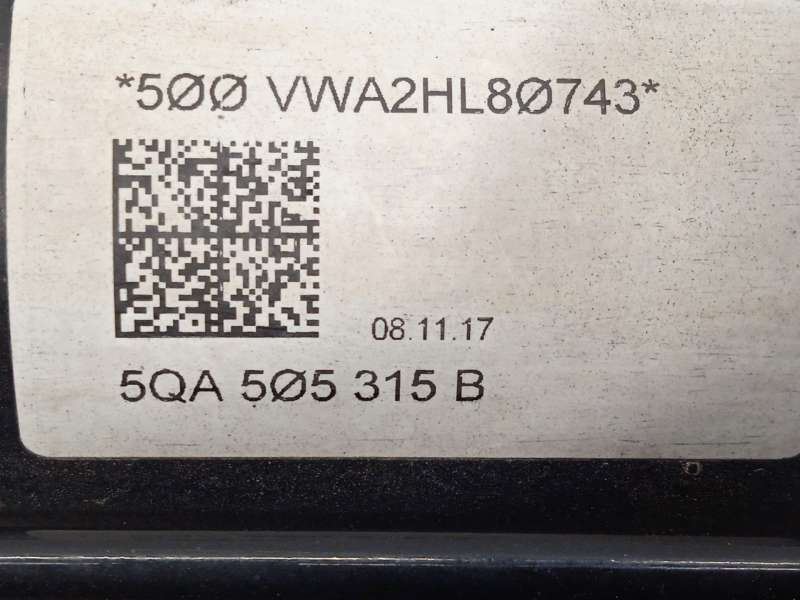Recambio de puente trasero para volkswagen touran (5t1) 1.6 tdi referencia OEM IAM 5QA505315B - Azul 5