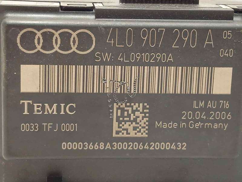 Recambio de modulo confort para audi q7 (4l) 3.0 tdi referencia OEM IAM 4L0907290A - Negro 3