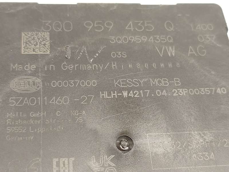 Recambio de modulo electronico para volkswagen tiguan (ad1, ax1) 2.0 tdi referencia OEM IAM 3Q0959435Q  5ZA011460 4