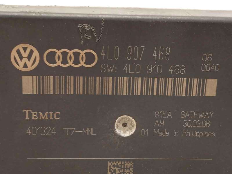 Recambio de modulo electronico para audi q7 (4l) 3.0 tdi referencia OEM IAM 4L0907468 - Negro 3