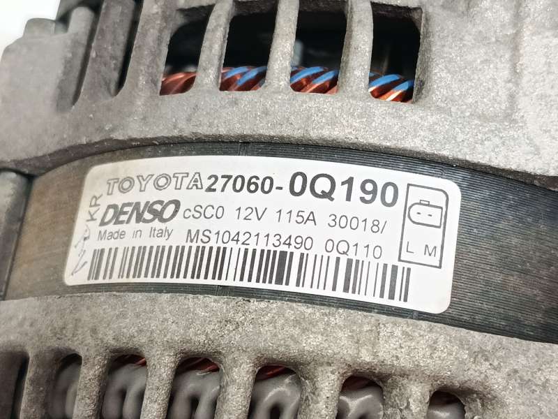 Recambio de alternador para toyota aygo (_b4_) 1.0 vvti (kgb40) referencia OEM IAM 270600Q190  1042113490 - Granate 5