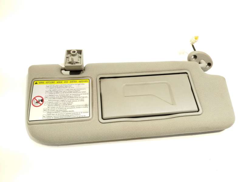 Recambio de parasol derecho para ssangyong korando (ck) 2.0 e-xdi referencia OEM IAM 7614034111ACE - Negro 2