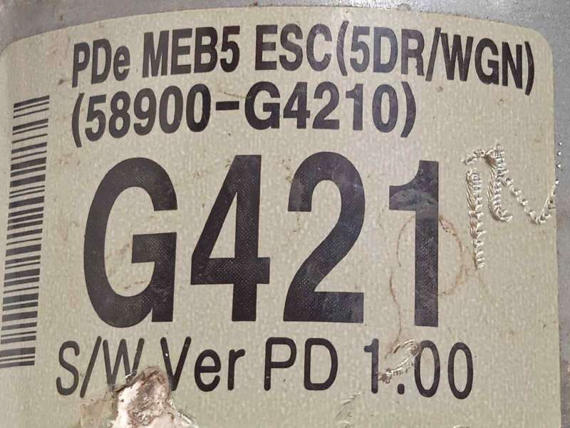 Recambio de abs para hyundai i30 (pd) go! referencia OEM IAM 58920G4210 6158941600 G458922500 5