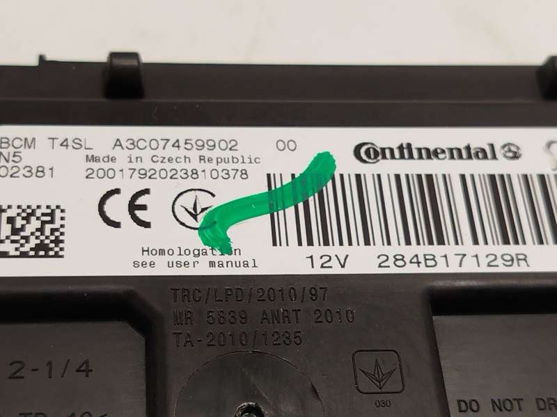 Recambio de modulo electronico para dacia spring ev (b6m1) referencia OEM IAM 284B17129R  A3C07459902 4