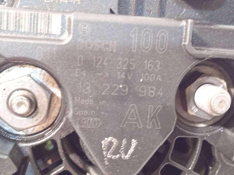 Recambio de alternador para opel zafira / zafira family b (a05) 1.8 (m75) referencia OEM IAM 13229984  0124325163 - Plata 4