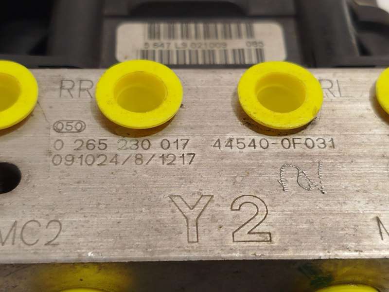 Recambio de abs para toyota verso (_r2_) 1.6 (zgr20_) referencia OEM IAM 445400F031 0265230017 0265950824 5