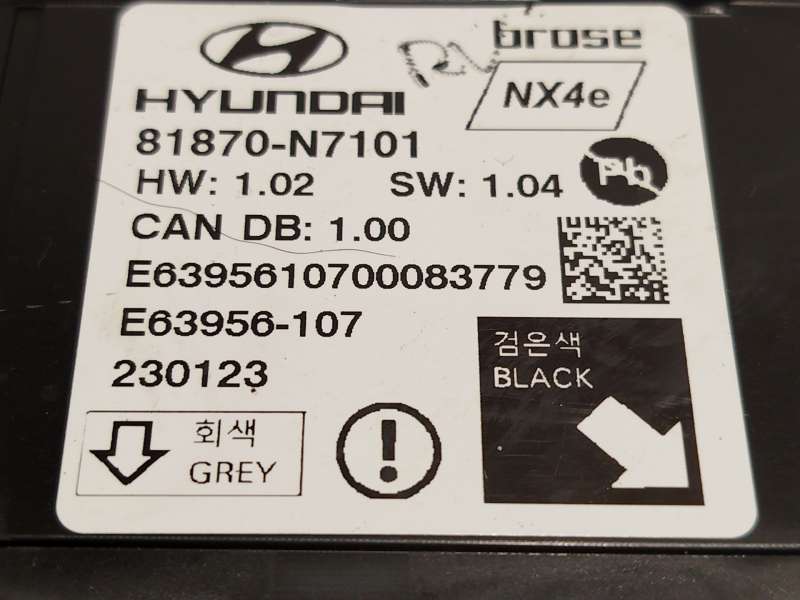 Recambio de modulo electronico para hyundai tucson (nx4e, nx4a) 1.6 t-gdi hybrid referencia OEM IAM 81870N7101 - Azul 4