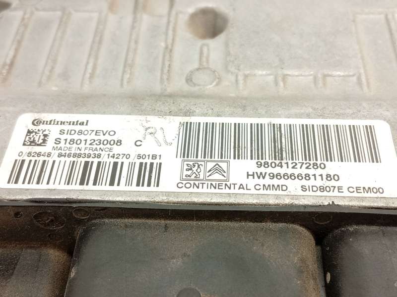 Recambio de centralita motor uce para citroën c4 grand picasso ii (da_, de_) 1.6 hdi / bluehdi 115 referencia OEM IAM 9804127280 - Gris 5