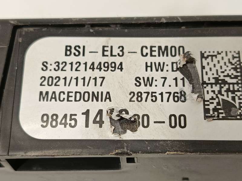 Recambio de caja reles / fusibles para peugeot 2008 ii (ud_, us_, uy_, uj_, ur_, uc_) 1.5 bluehdi 110 (udyhsk) referencia OEM IA 6