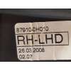 Recambio de retrovisor derecho para peugeot 107 urban move referencia OEM IAM 879100H010  