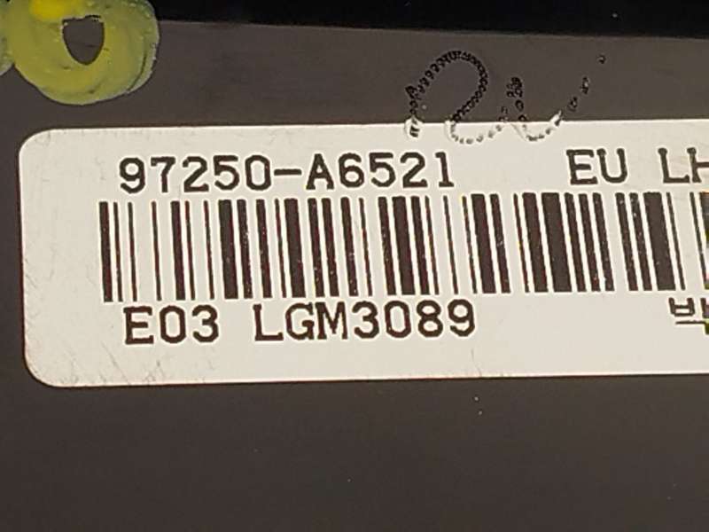 Recambio de mando climatizador para hyundai i30 (gd) 1.4 referencia OEM IAM 97250A6521 97250A6521GU - Plata 4
