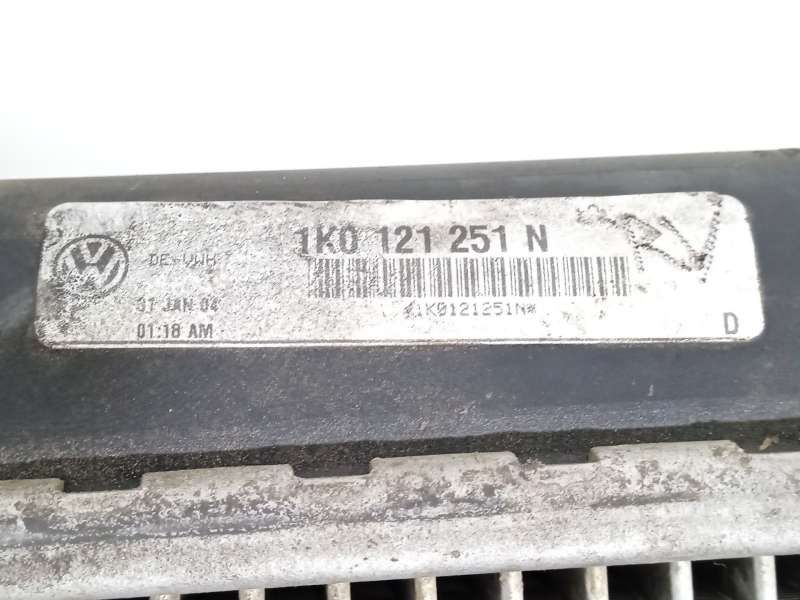 Recambio de radiador agua para volkswagen golf v (1k1) 2.0 tdi 16v referencia OEM IAM 1K0121251N 3