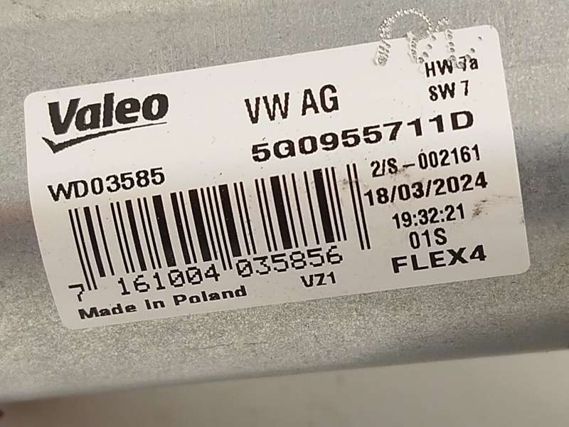 Recambio de motor limpia trasero para volkswagen t-cross (c11, d31) 1.0 tsi referencia OEM IAM 5G0955711D  WD03585 4