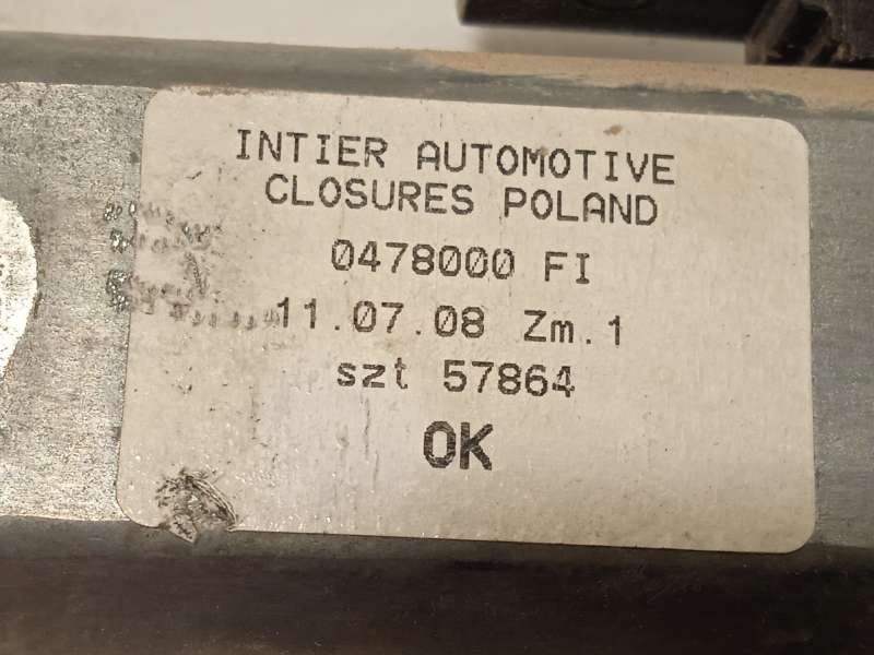 Recambio de elevalunas delantero derecho para fiat doblo monospace (119_, 223_) 1.9 jtd referencia OEM IAM 51830869 - Blanco 5