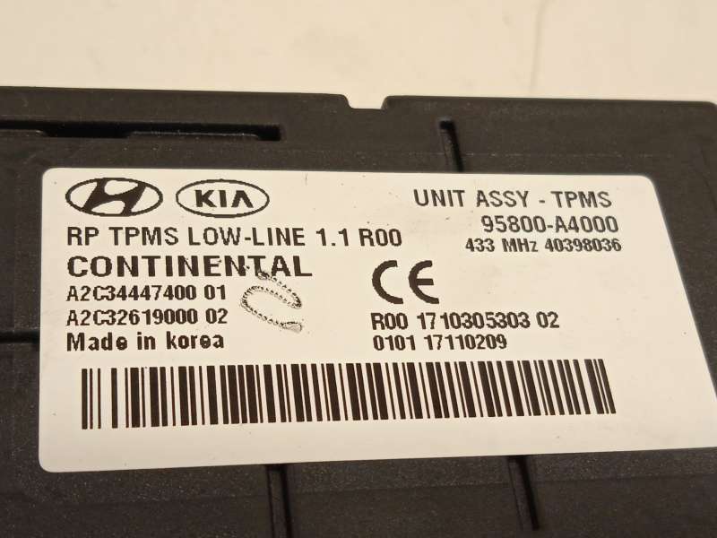 Recambio de modulo electronico para kia carens iv 1.7 crdi referencia OEM IAM 95800A4000  A2C3444740001 - Blanco 3
