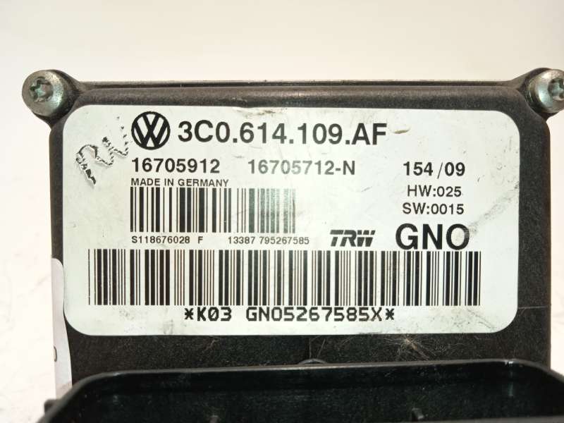 Recambio de abs para volkswagen passat b6 (3c2) 2.0 tdi referencia OEM IAM 3C0614109AF 16705912N 16705912 - Gris 5