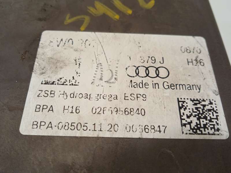 Recambio de abs para audi a5 (f53, f5p) 40 tfsi mild hybrid referencia OEM IAM 8W0614517AK 2265106528 269793 5