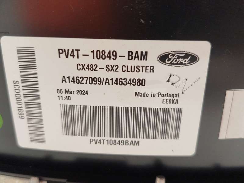 Recambio de cuadro instrumentos para ford kuga iii (dfk) 2.5 fhev referencia OEM IAM PV4T10849BAM 2824801 - Verde 6