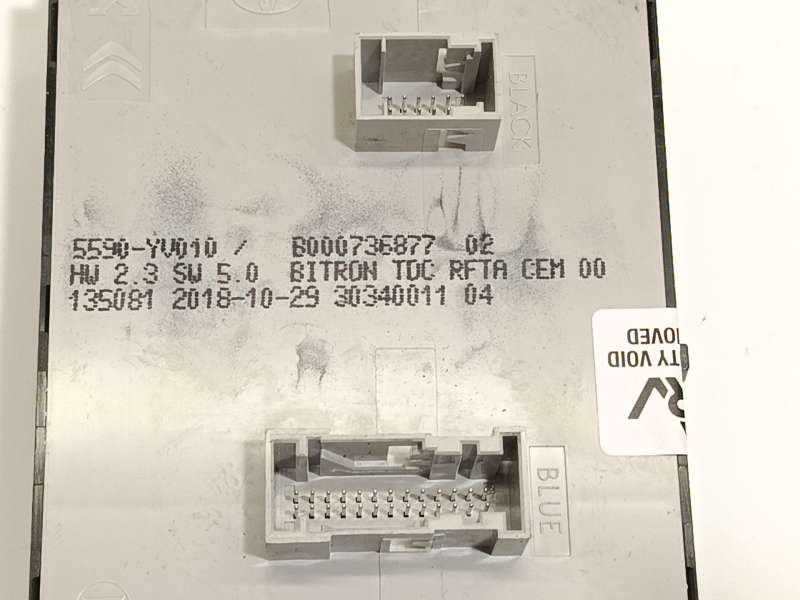 Recambio de mando climatizador para toyota aygo (_b4_) 1.0 vvti (kgb40) referencia OEM IAM 55900YV010  B000736877 - Granate 4
