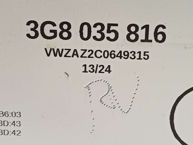 Recambio de sistema navegacion gps para volkswagen t-cross (c11, d31) 1.0 tsi referencia OEM IAM 3G8035816 5