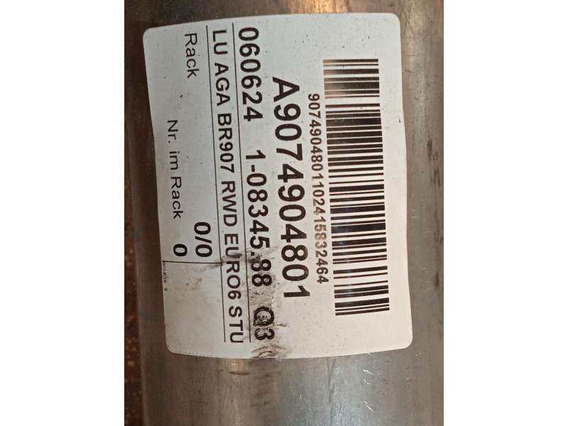 Recambio de tubo escape completo para mercedes-benz sprinter 4-t furgoneta (b907, b910) 419 cdi rwd (907.643, 907.645, 907.647) 10