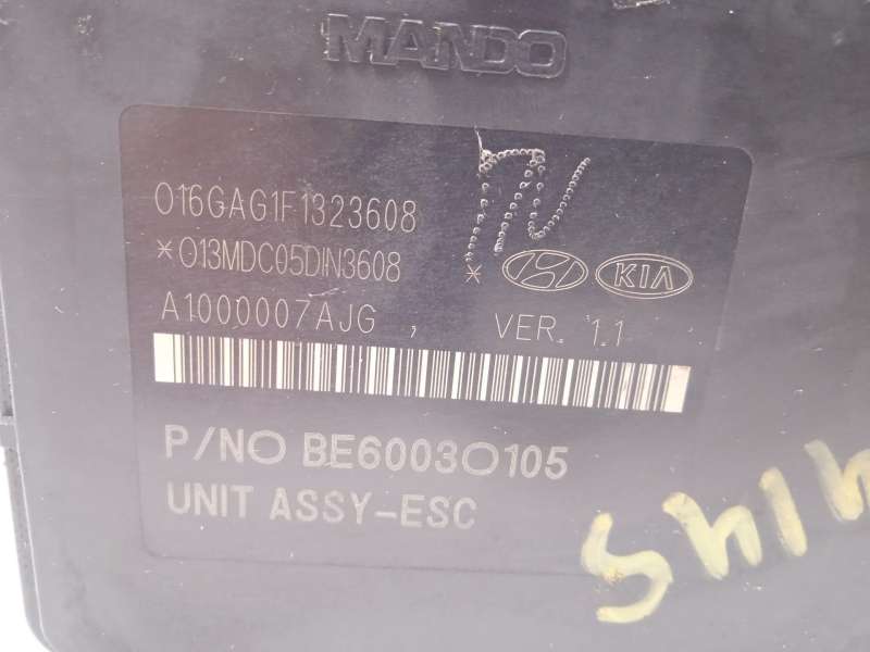 Recambio de abs para hyundai ix35 classic 2wd referencia OEM IAM 589202Y620 BE60030105 80BH60130101 6