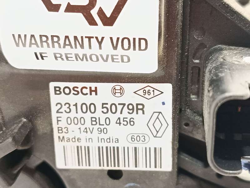 Recambio de alternador para dacia sandero ii (b8_) tce 90 (b8m1, b8ma) referencia OEM IAM 231005079R  F000BL0456 5