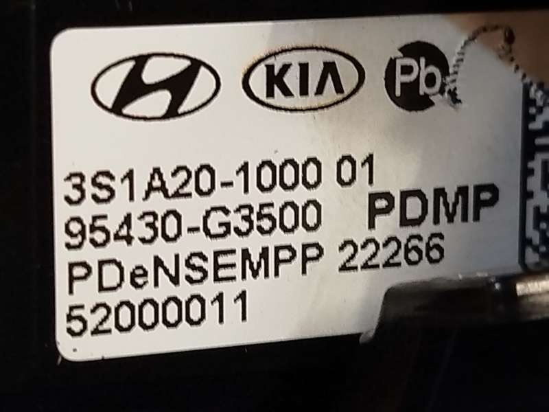 Recambio de interruptor para hyundai i30 (pde, pd, pden) 1.0 t-gdi referencia OEM IAM 95430G3500 - Granate 5