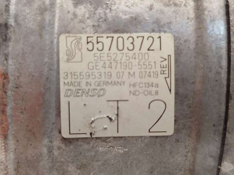 Recambio de compresor aire acondicionado para opel corsa d (s07) 1.3 cdti (l08, l68) referencia OEM IAM 55703721 315595319 44719 - Blanco 5