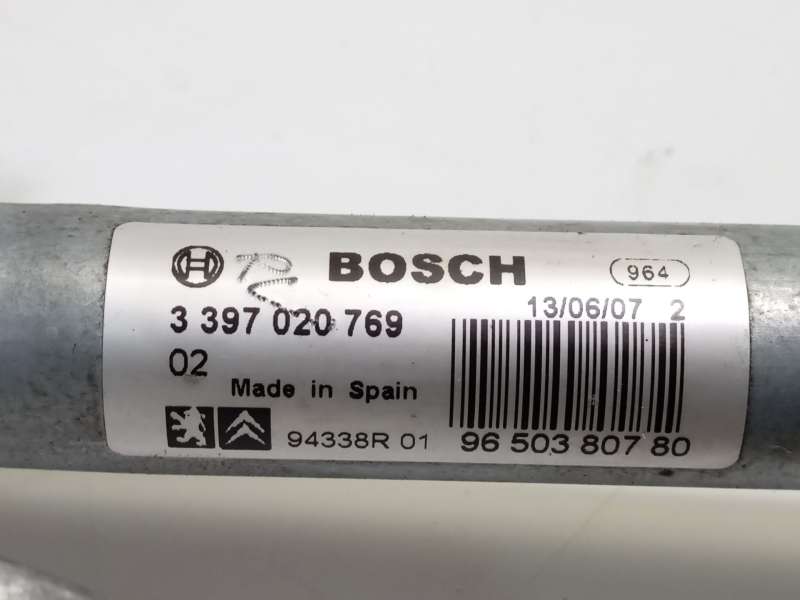Recambio de motor limpia delantero para peugeot 207/207+ (wa_, wc_) 1.4 16v referencia OEM IAM 3397020769  0390241540 - Blanco 5