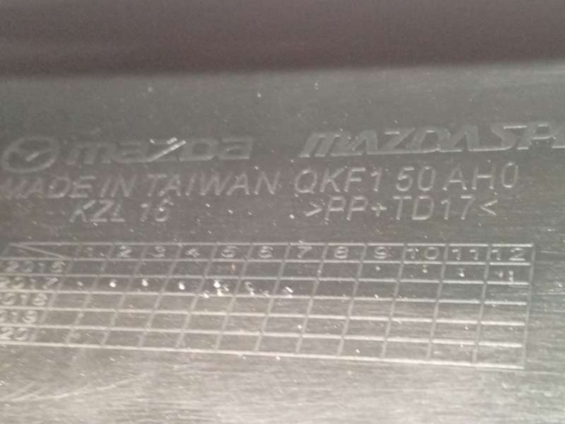 Recambio de spoiler paragolpes delantero para mazda cx-5 (kf) 2.0 referencia OEM IAM QKF150AH0 - Gris 6