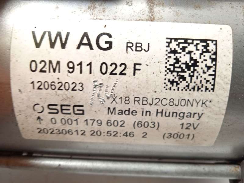 Recambio de motor arranque para seat ateca (kh7, khp) 1.5 tsi referencia OEM IAM 02M911022F  0001179602 5
