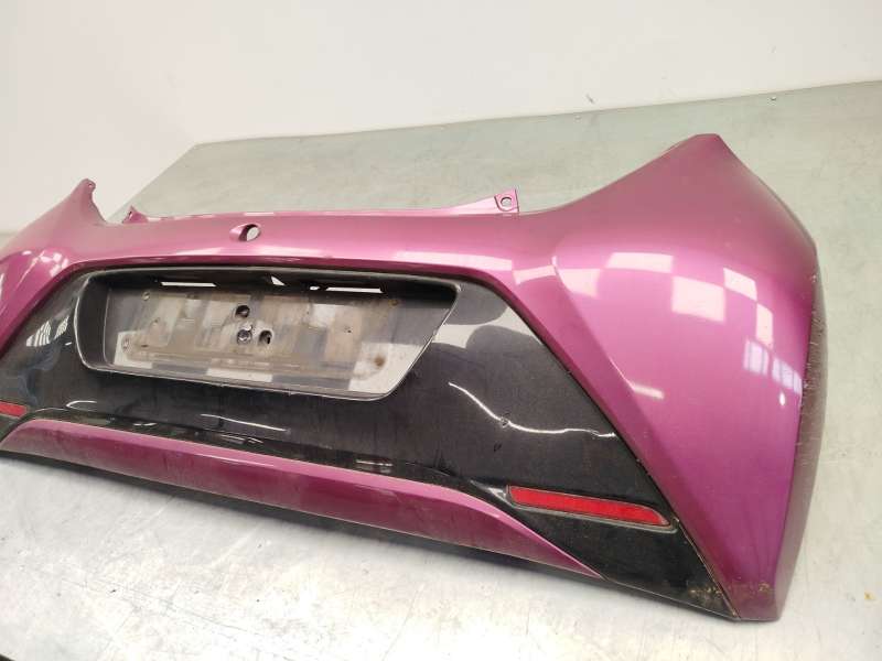 Recambio de paragolpes trasero para toyota aygo (_b4_) 1.0 vvti (kgb40) referencia OEM IAM 521590H908 521510H901 - Granate 3