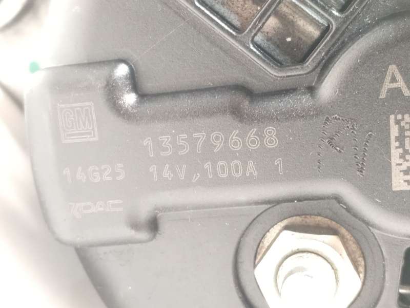 Recambio de alternador para opel zafira tourer c (p12) 2.0 cdti (75) referencia OEM IAM 13579668 - Blanco 4