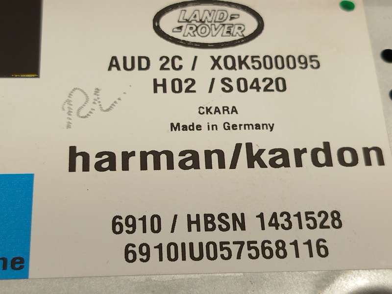 Recambio de modulo electronico para land rover range rover sport i (l320) 2.7 d 4x4 referencia OEM IAM XQK500095 - Negro 4