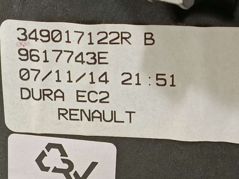 Recambio de palanca cambio para dacia sandero ii (b8_) tce 90 (b8m1, b8ma) referencia OEM IAM 349017122R 9617743E 6